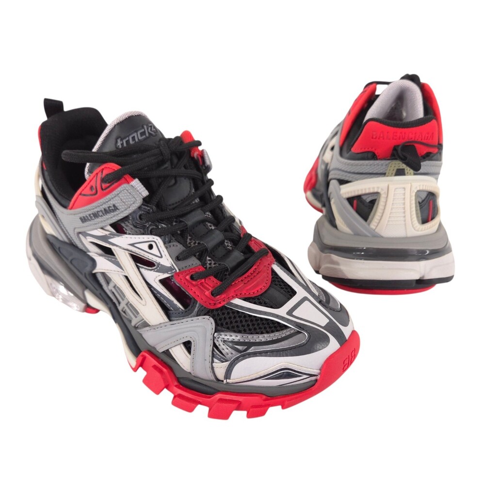 Balenciaga Track.2 Sneakers US 8 EU 38 Womens Red Black $1150